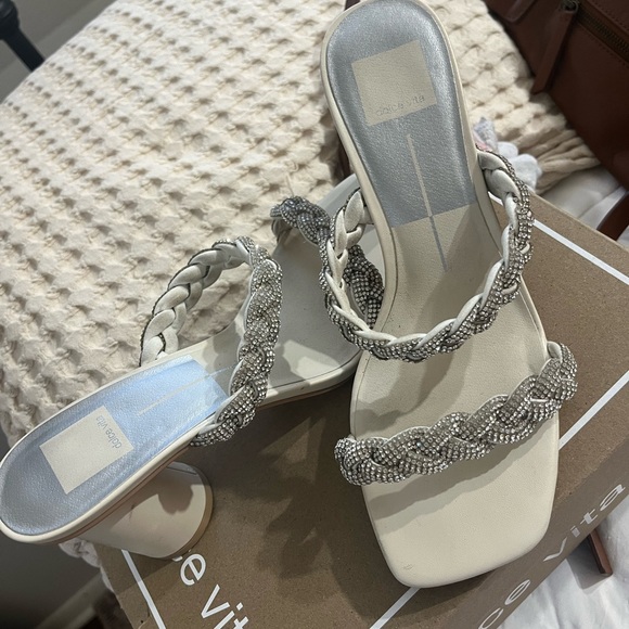 Dolce Vita Nariko Rhinestone heeled sandals - Picture 3 of 4